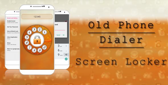 Old Dialor Lock Screen